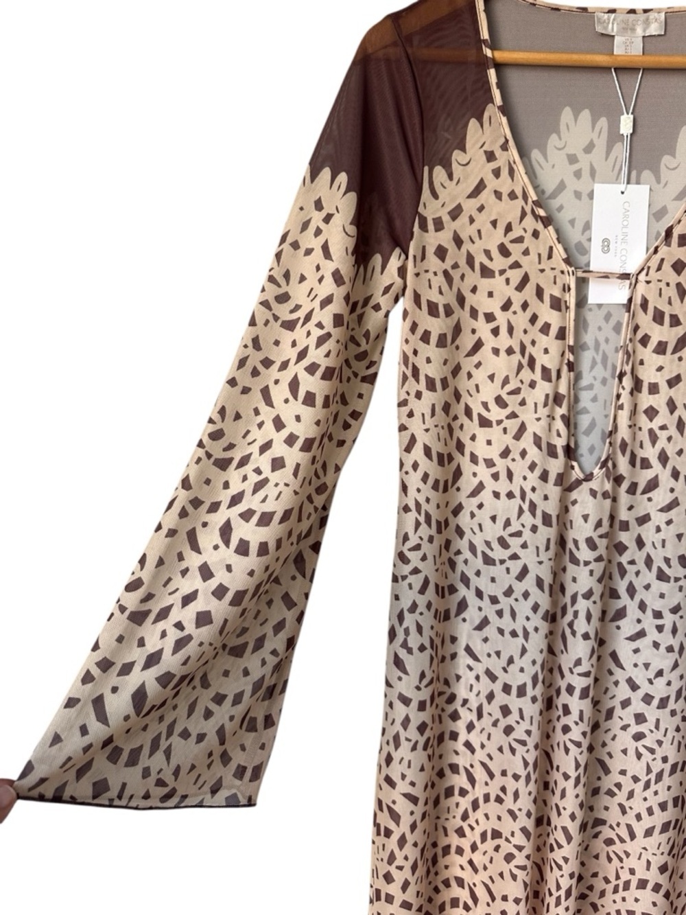 Caroline Constas Mesh Beach Cover Up - Picture 5 of 10